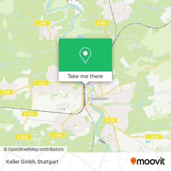 Keller Gmbh map