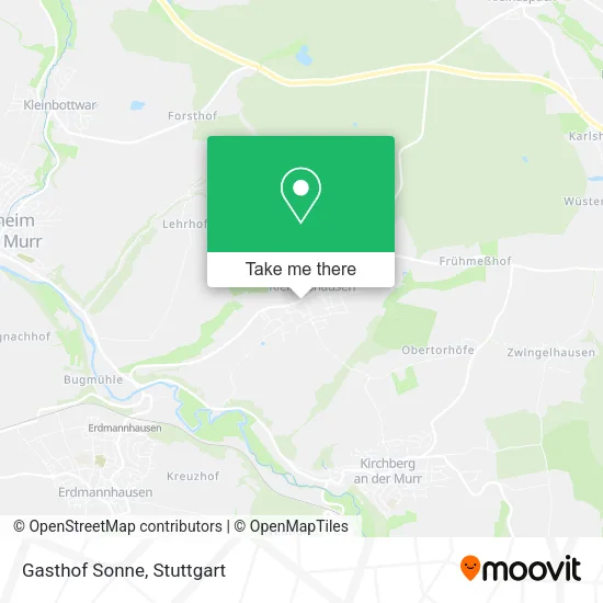 Карта Gasthof Sonne