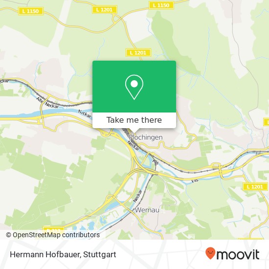 Карта Hermann Hofbauer