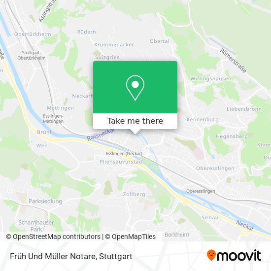 Карта Früh Und Müller Notare