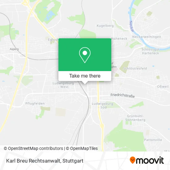 Карта Karl Breu Rechtsanwalt