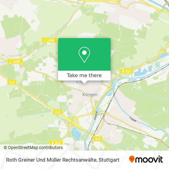 Roth Greiner Und Müller Rechtsanwälte map