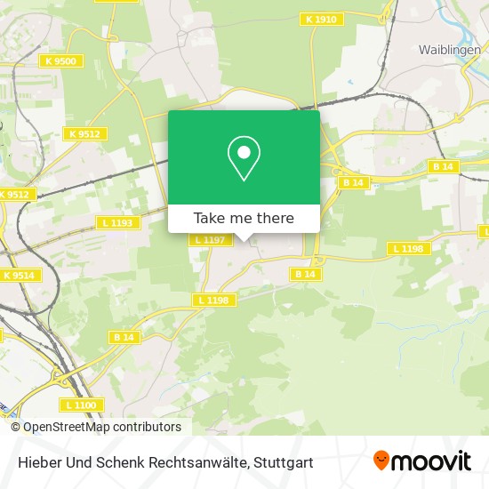 Hieber Und Schenk Rechtsanwälte map
