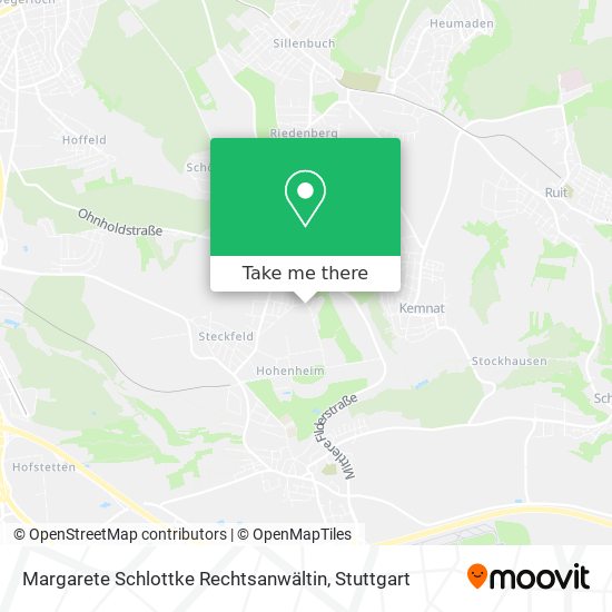 Margarete Schlottke Rechtsanwältin map