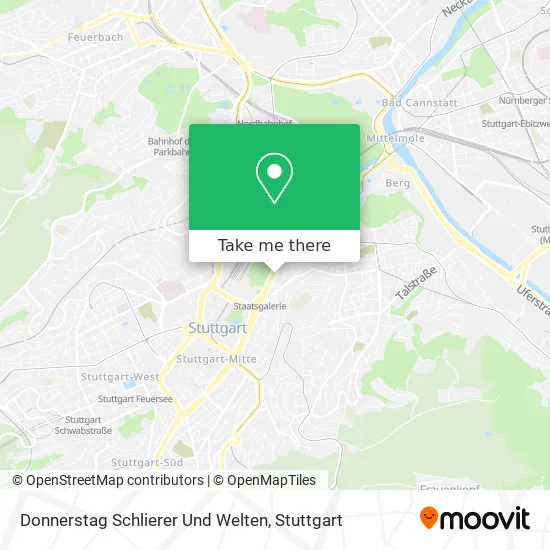 Карта Donnerstag Schlierer Und Welten