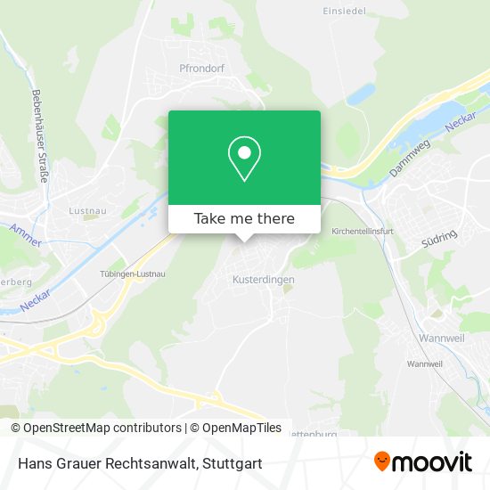 Hans Grauer Rechtsanwalt map