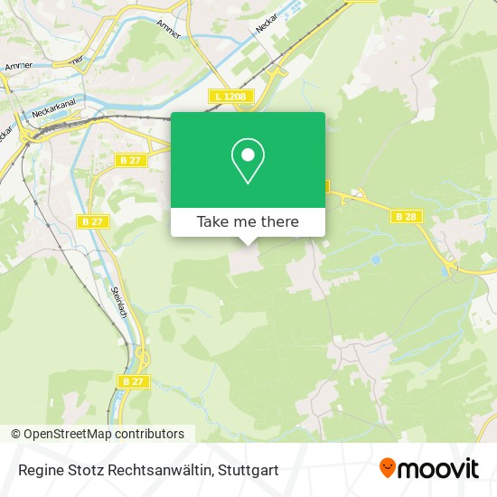 Regine Stotz Rechtsanwältin map