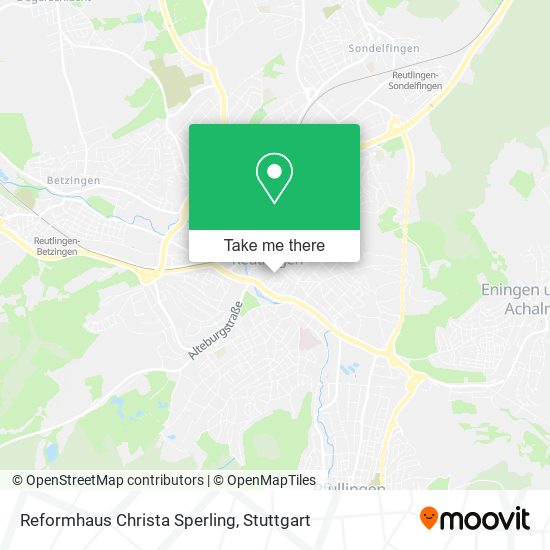 Reformhaus Christa Sperling map