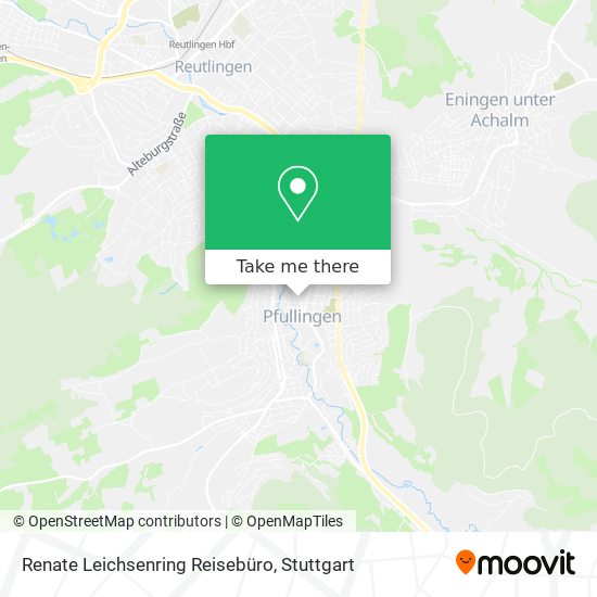 Renate Leichsenring Reisebüro map