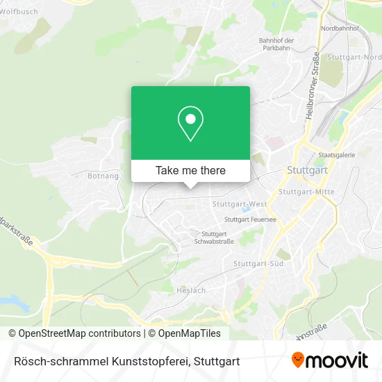 Карта Rösch-schrammel Kunststopferei