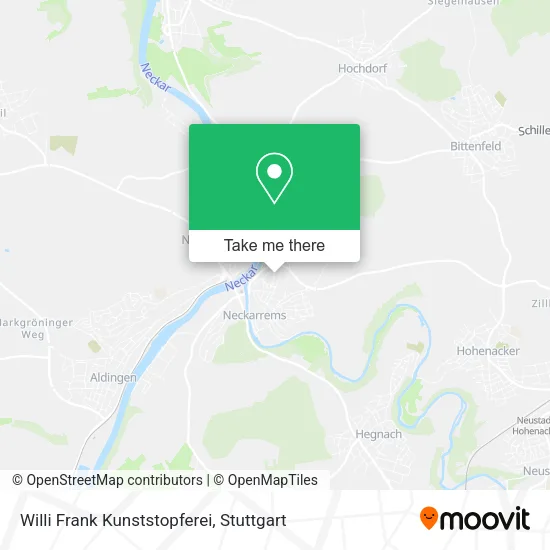Карта Willi Frank Kunststopferei