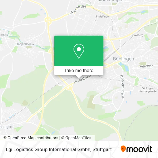 Карта Lgi Logistics Group International Gmbh