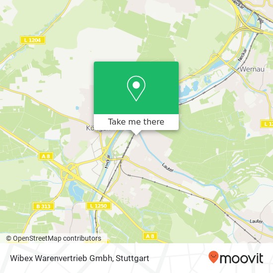 Wibex Warenvertrieb Gmbh map