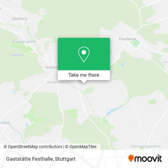 Gaststätte Festhalle map