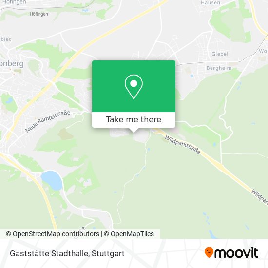 Gaststätte Stadthalle map