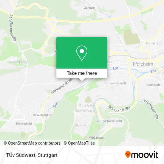 Карта TÜv Südwest