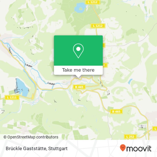 Brückle Gaststätte map