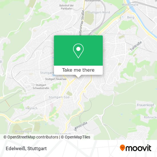 Edelweiß map