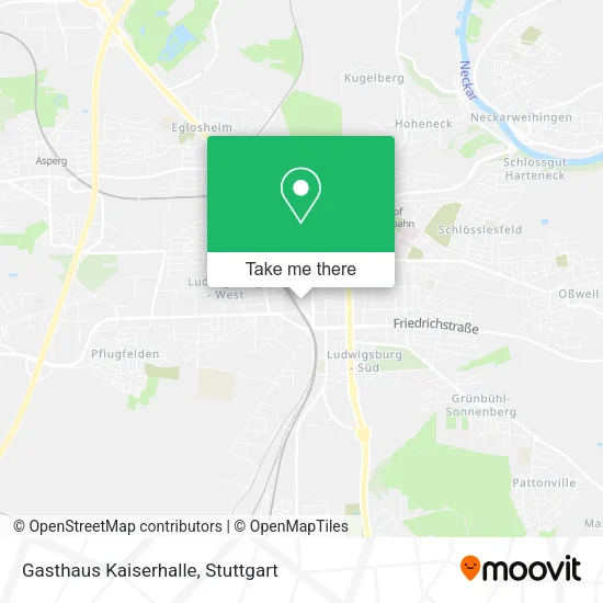 Gasthaus Kaiserhalle map