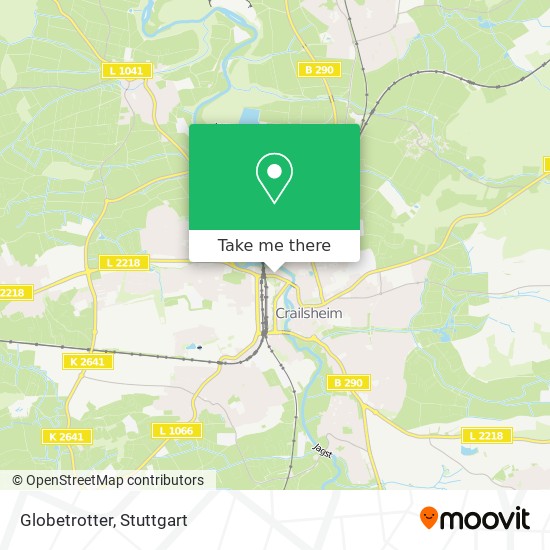 Globetrotter map