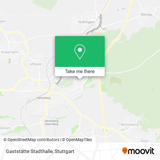 Gaststätte Stadthalle map