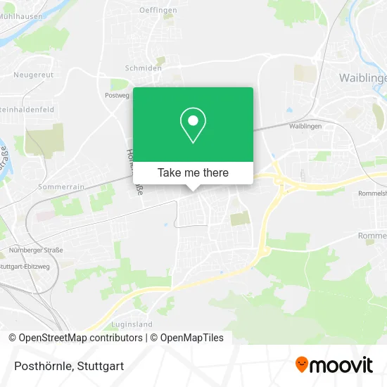 Карта Posthörnle