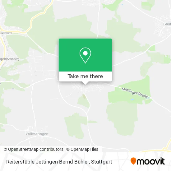 Карта Reiterstüble Jettingen Bernd Bühler