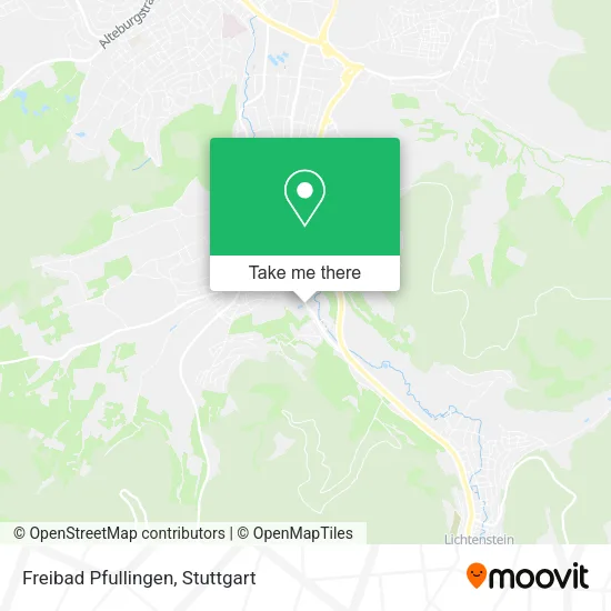 Карта Freibad Pfullingen