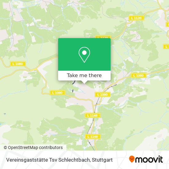 Vereinsgaststätte Tsv Schlechtbach map