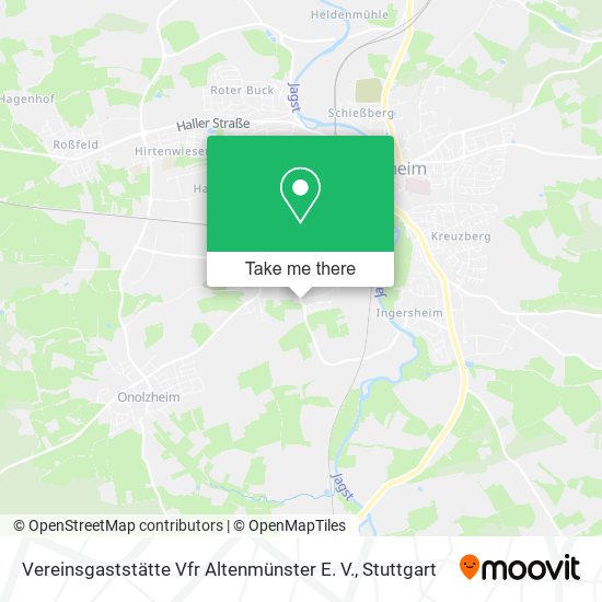 Vereinsgaststätte Vfr Altenmünster E. V. map
