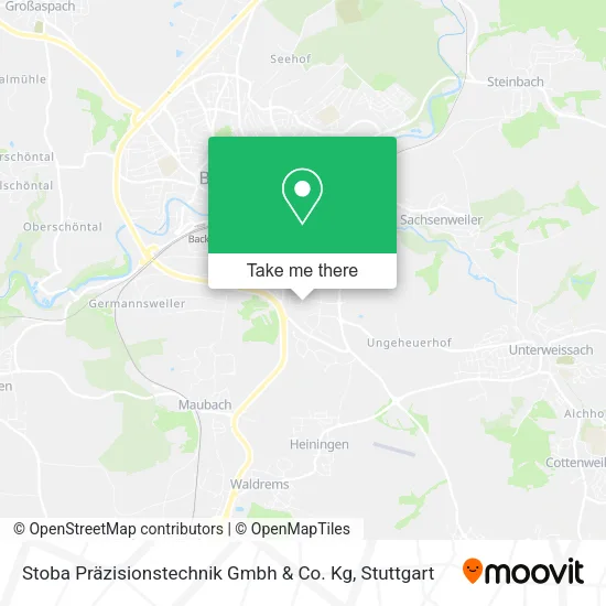 Карта Stoba Präzisionstechnik Gmbh & Co. Kg