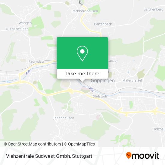 Viehzentrale Südwest Gmbh map