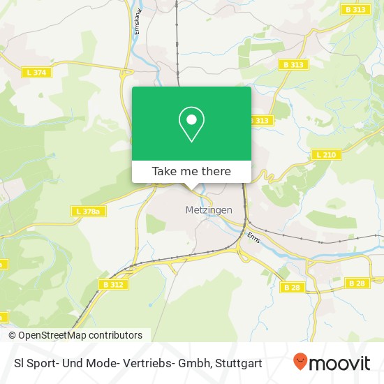 Sl Sport- Und Mode- Vertriebs- Gmbh map