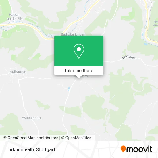 Карта Türkheim-alb
