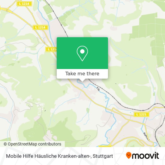 Mobile Hilfe Häusliche Kranken-alten- map