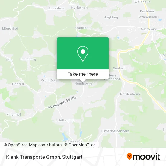 Карта Klenk Transporte Gmbh