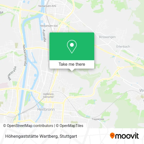 Карта Höhengaststätte Wartberg