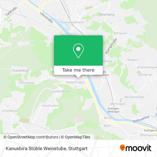 Kanusbira Stüble Weinstube map