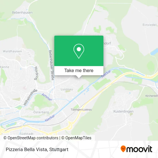 Карта Pizzeria Bella Vista