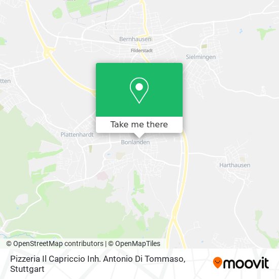 Pizzeria Il Capriccio Inh. Antonio Di Tommaso map