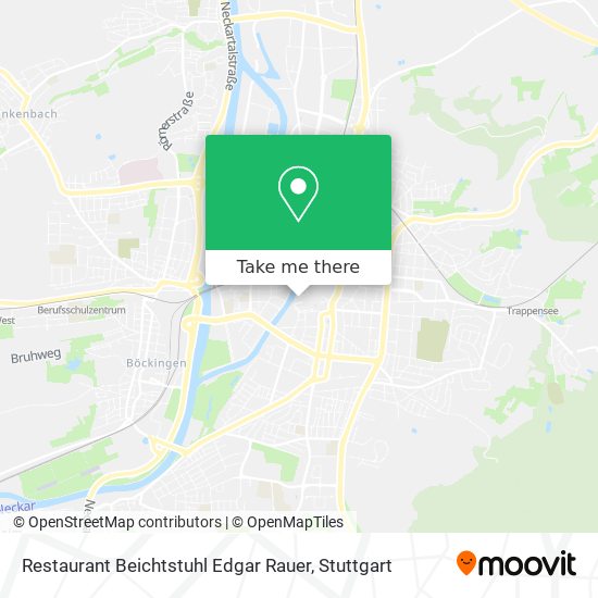 Restaurant Beichtstuhl Edgar Rauer map