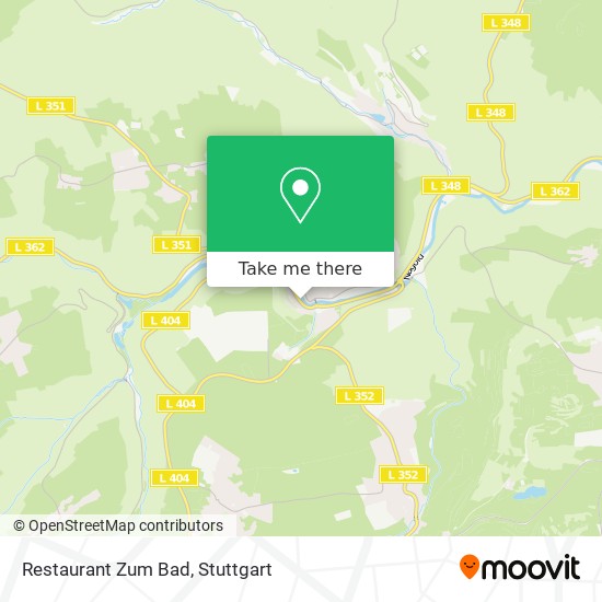 Restaurant Zum Bad map