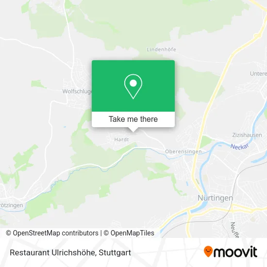 Карта Restaurant Ulrichshöhe