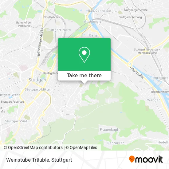 Карта Weinstube Träuble