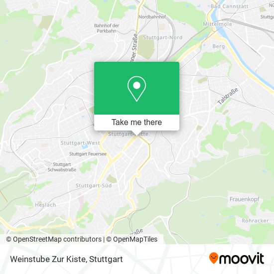 Карта Weinstube Zur Kiste