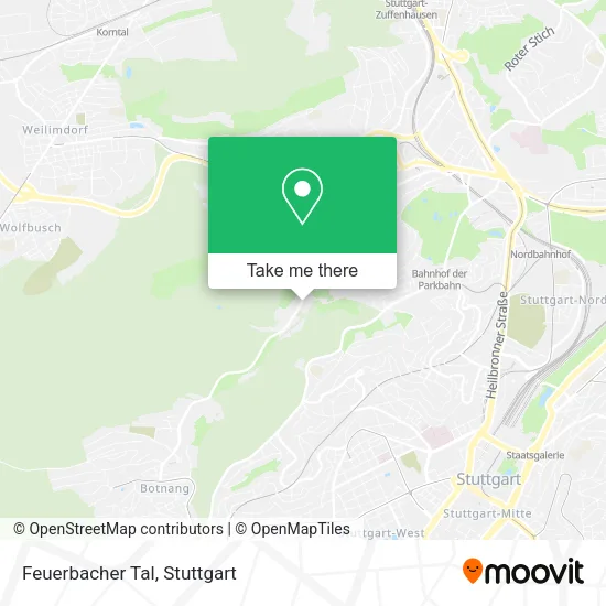 Карта Feuerbacher Tal