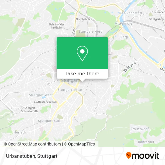 Карта Urbanstuben