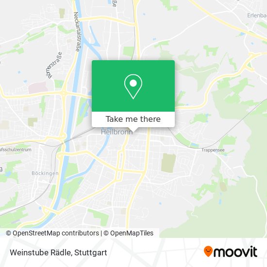 Карта Weinstube Rädle