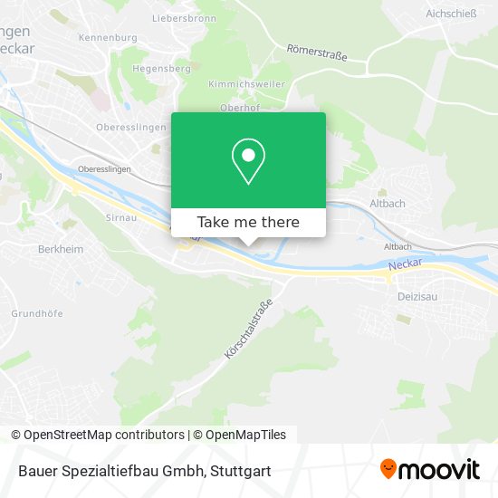 Bauer Spezialtiefbau Gmbh map
