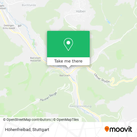 Карта Höhenfreibad